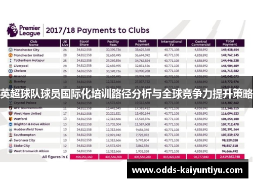 英超球队球员国际化培训路径分析与全球竞争力提升策略